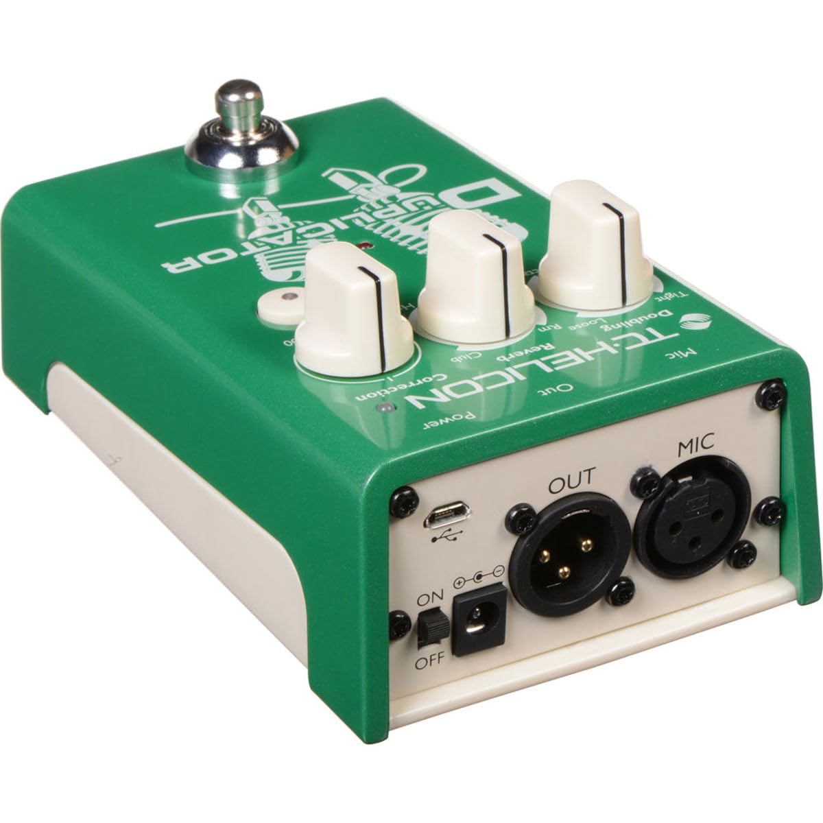 TC Helicon Duplicator stompbox voce doubling riverbero tono