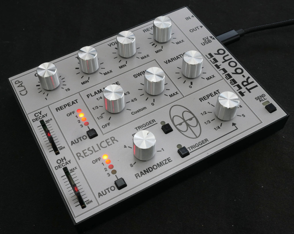 Tubbutec TR-6oh6 kit upgrade MIDI per Roland TR-606