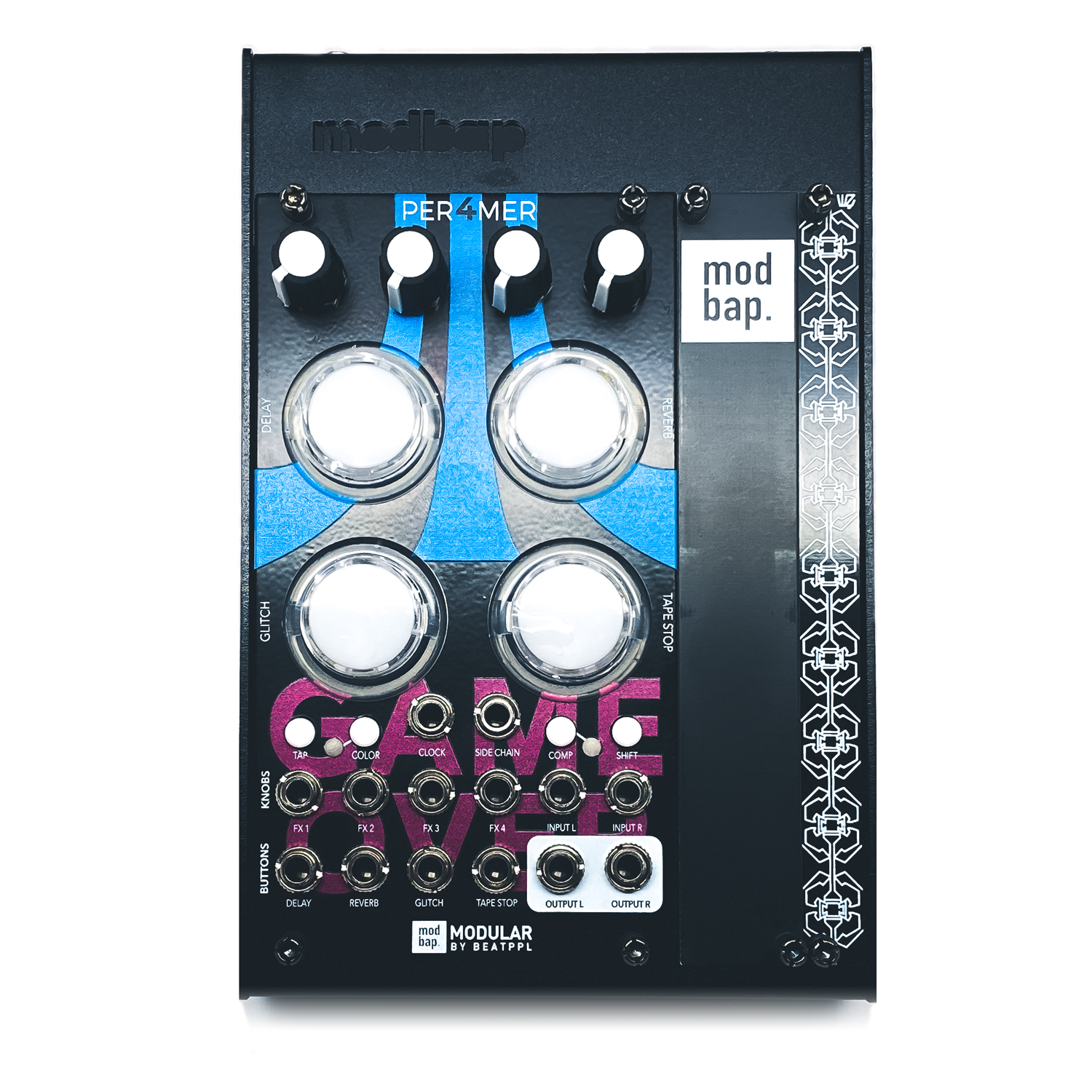 Modbap Per4mer Game Over Edition modulo eurorack effetti