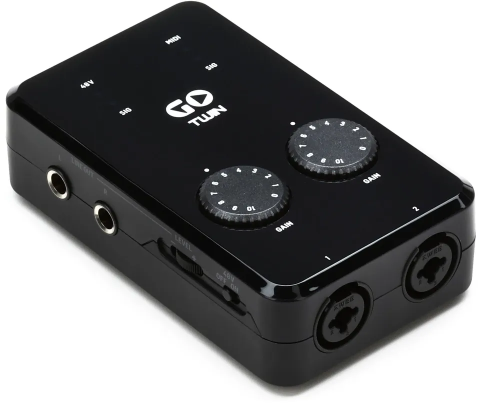 TC Helicon Go Twin interfaccia audio MIDI 2 canali 24 bit