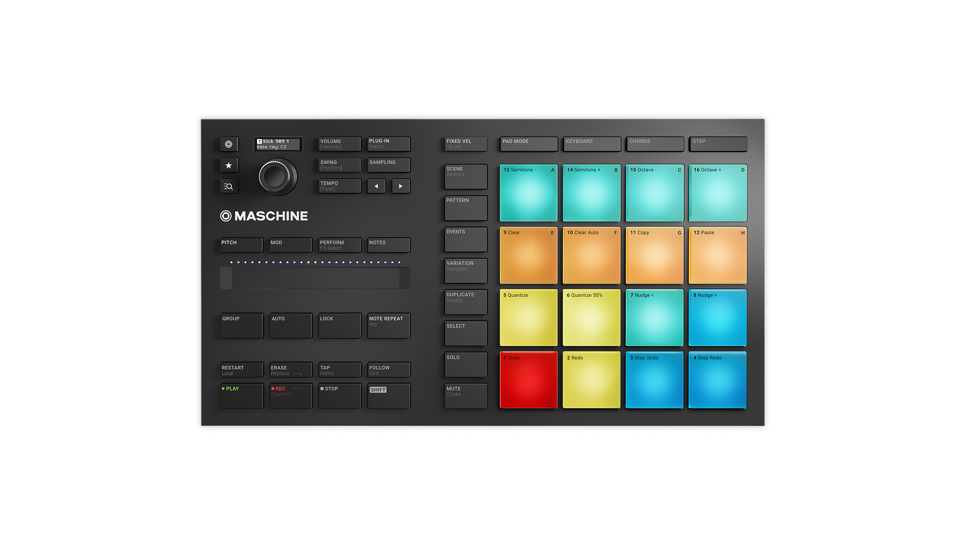 Native Instruments Maschine Mikro MK3 groovebox pad