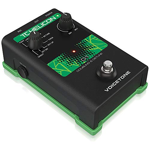 TC Helicon VoiceTone D1 pedale voce doubling a 8 stili