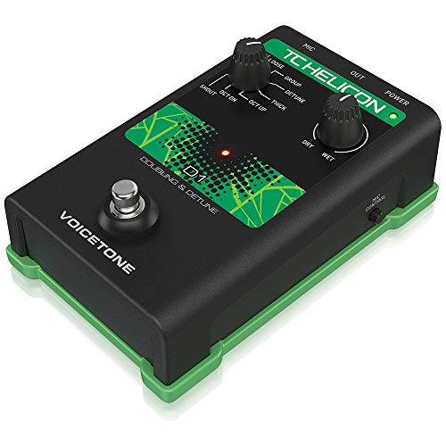TC Helicon VoiceTone D1 pedale voce doubling a 8 stili