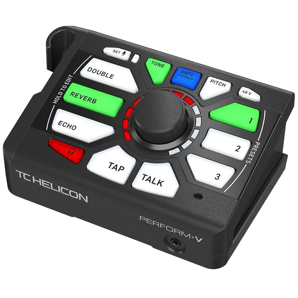 TC Helicon Perform-V processore vocale con anti-feedback