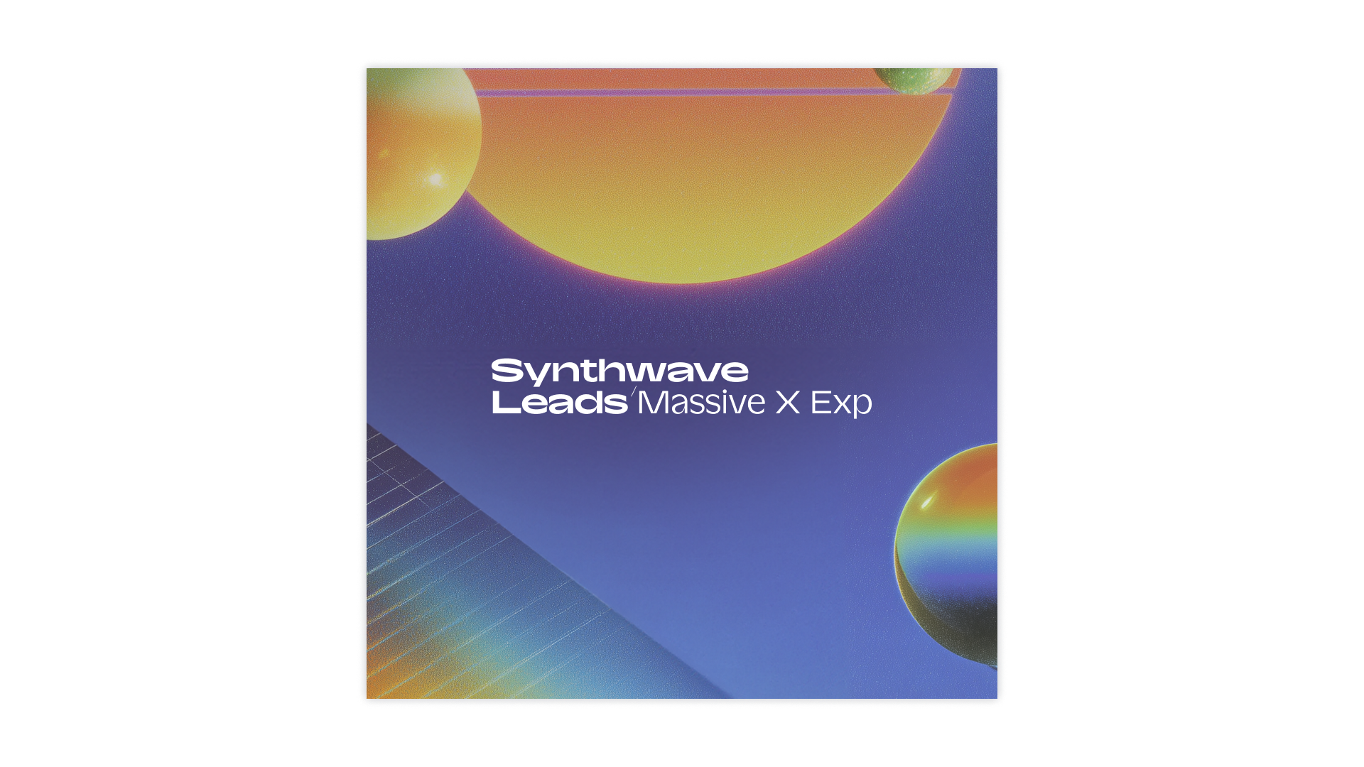 Komplete Kontrol Synthwave Leads espansione Massive X