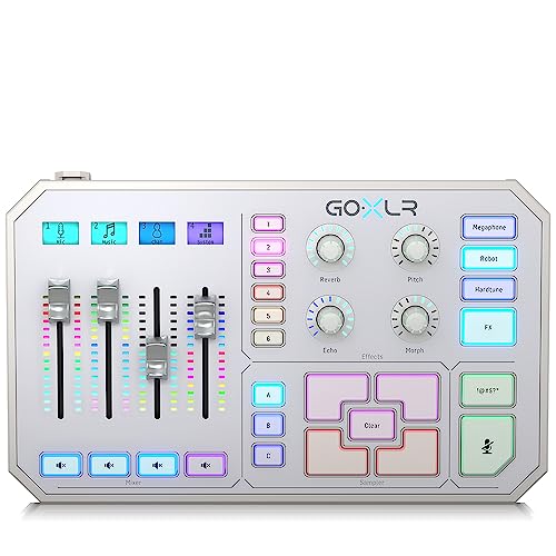 TC Helicon GoXLR mixer streaming bianco 4 canali