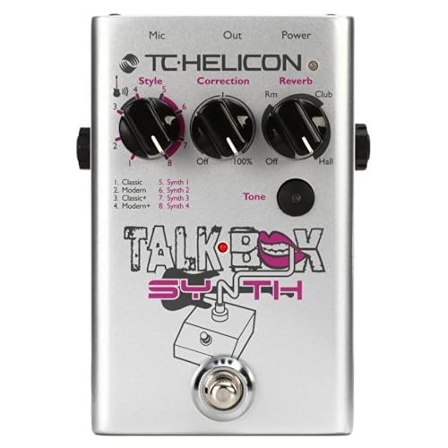TC Helicon Talkbox Synth pedale voce chitarra