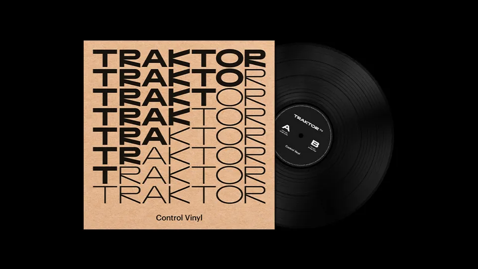 Komplete Kontrol Traktor Control Vinyl Black vinile timecode