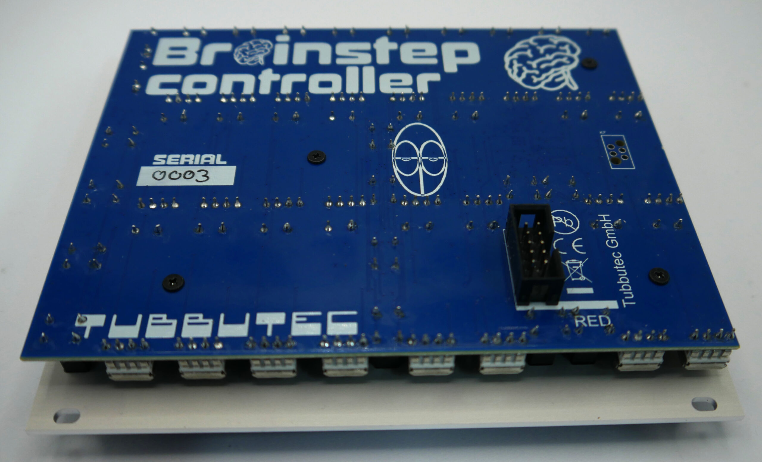 Tubbutec Brainstep Controller modulo eurorack MIDI