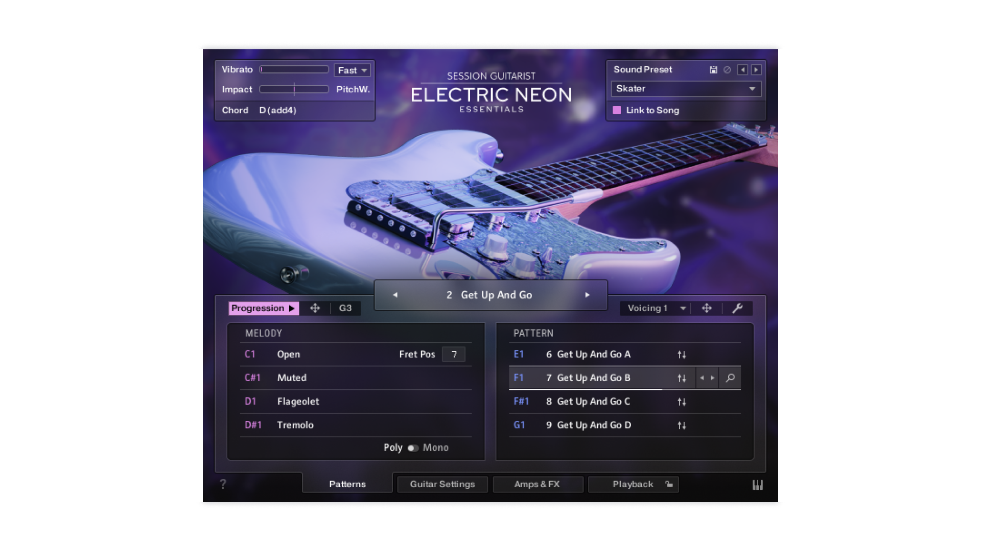 Native Instruments Session Guitarist Electric Neon Essentials chitarra