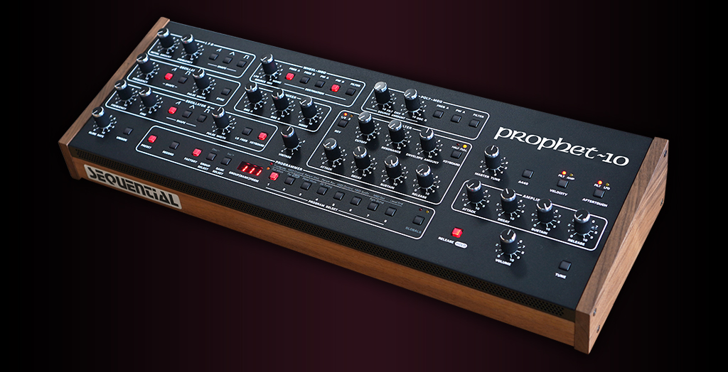 Sequential Prophet-10 modulo desktop analogico polifonico
