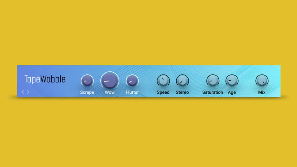 Komplete Kontrol Tape Wobble plugin effetto nastro modulazione