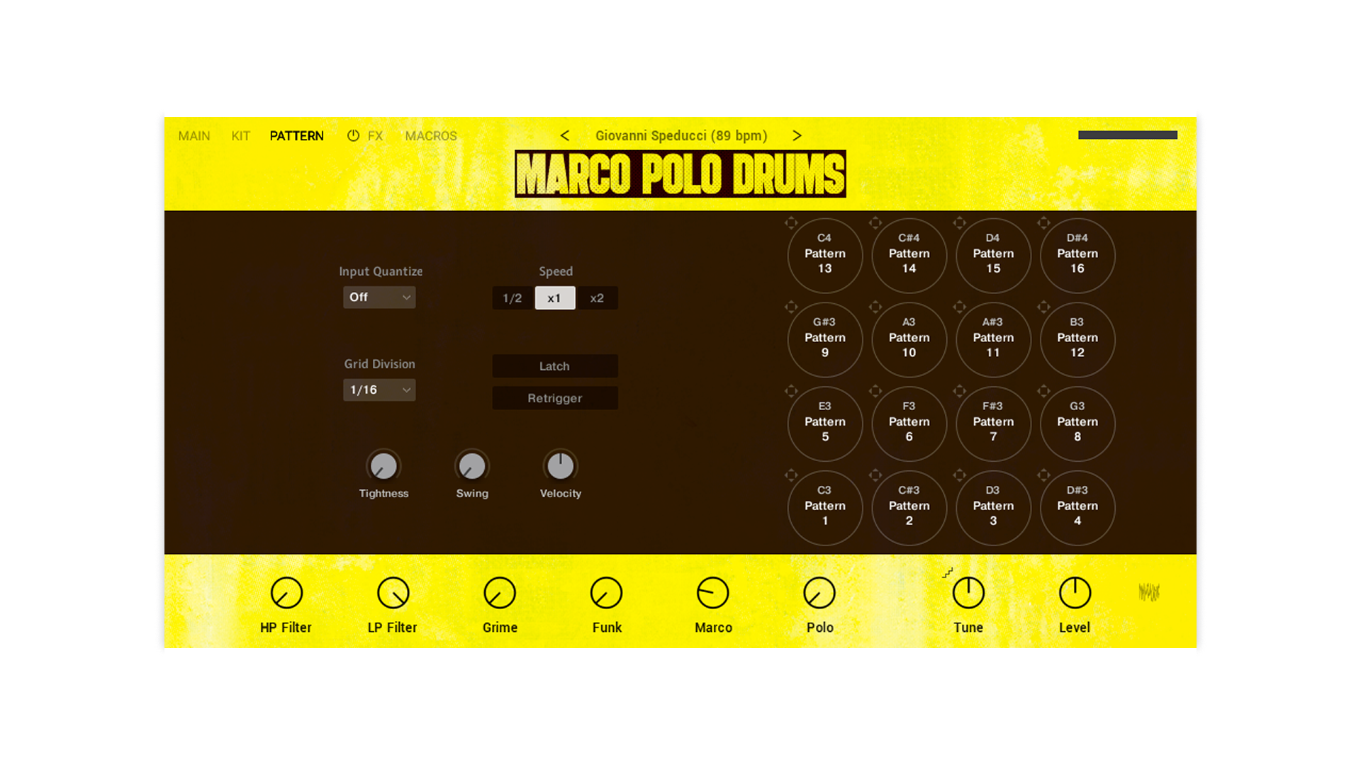 Komplete Kontrol Marco Polo Drums batteria virtuale hip hop