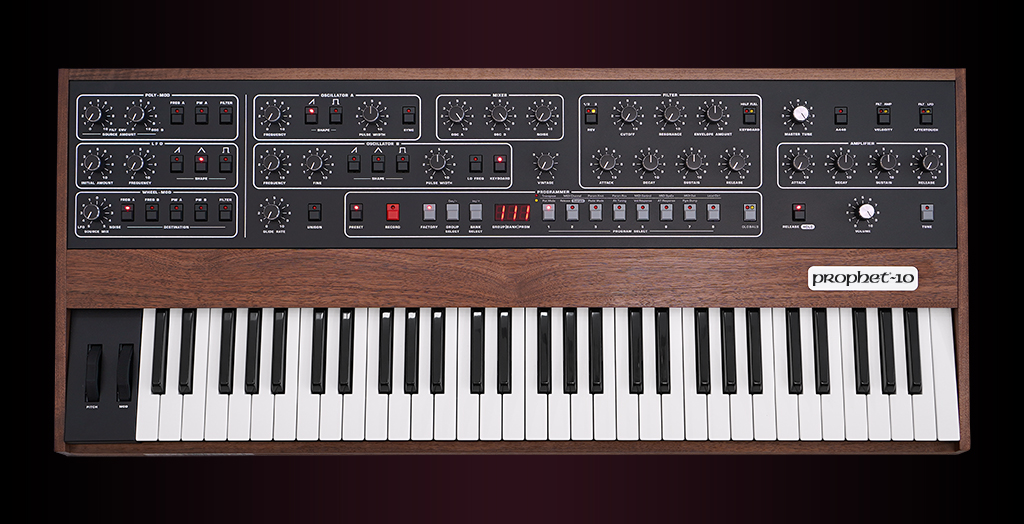 Sequential Prophet-10 sintetizzatore analogico 10 voci
