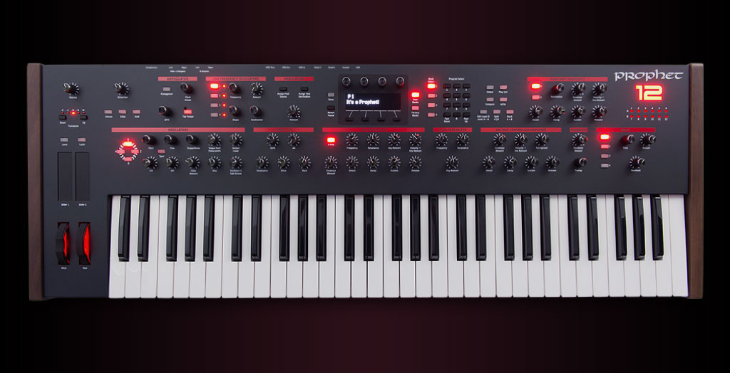 Sequential Prophet 12 Tastiera Synth Ibrido