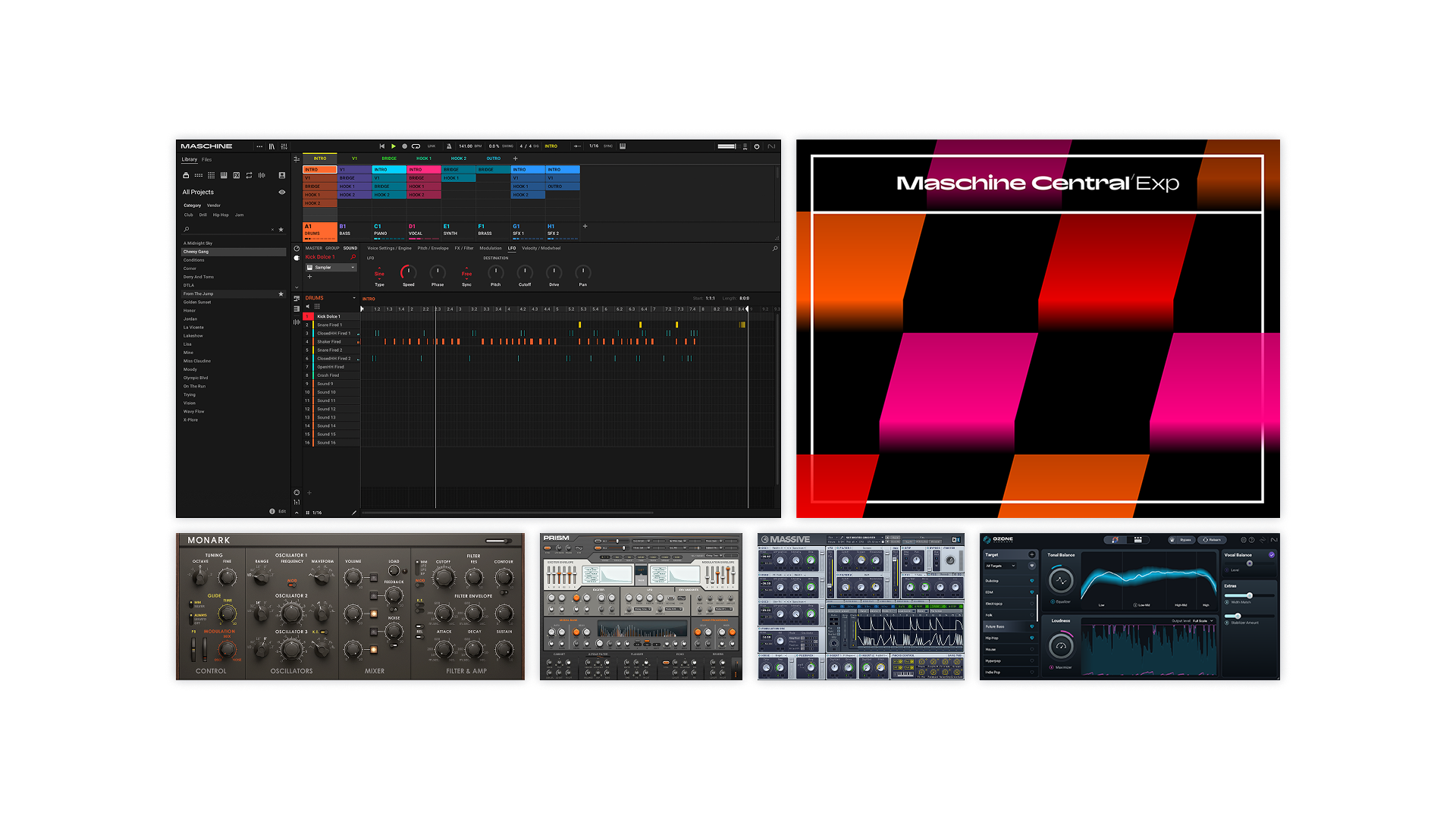 Komplete Kontrol Maschine 3 groovebox software Bundle