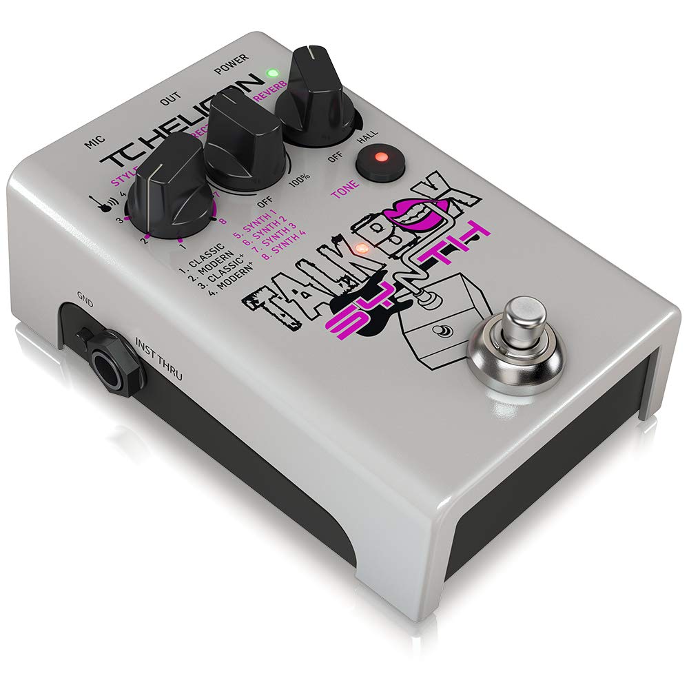 TC Helicon Talkbox Synth pedale voce e chitarra