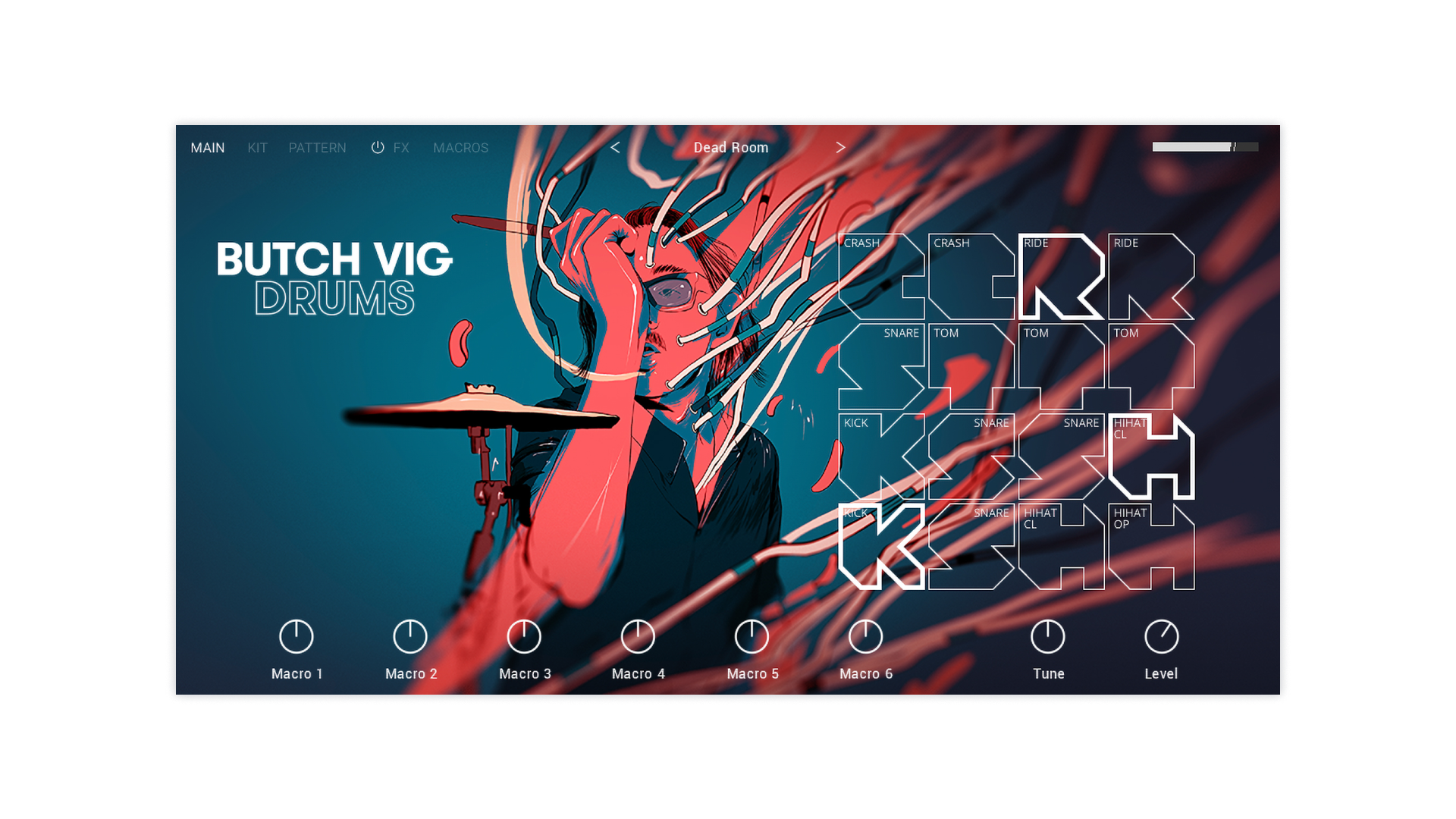 Native Instruments Butch Vig Drums batteria virtuale licenza