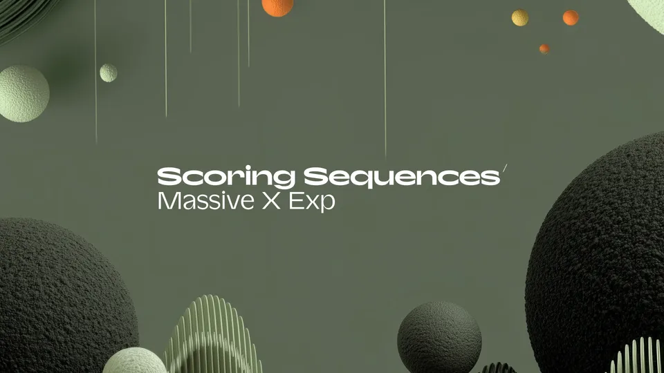 Komplete Kontrol Scoring Sequences Massive X expansion suoni