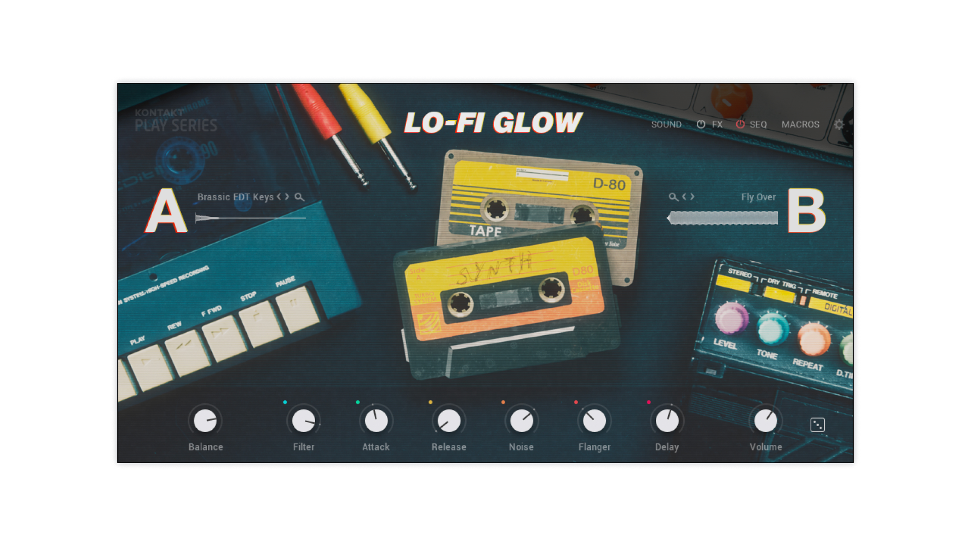 Komplete Kontrol Lo-fi Glow plugin suoni Play Series lo-fi
