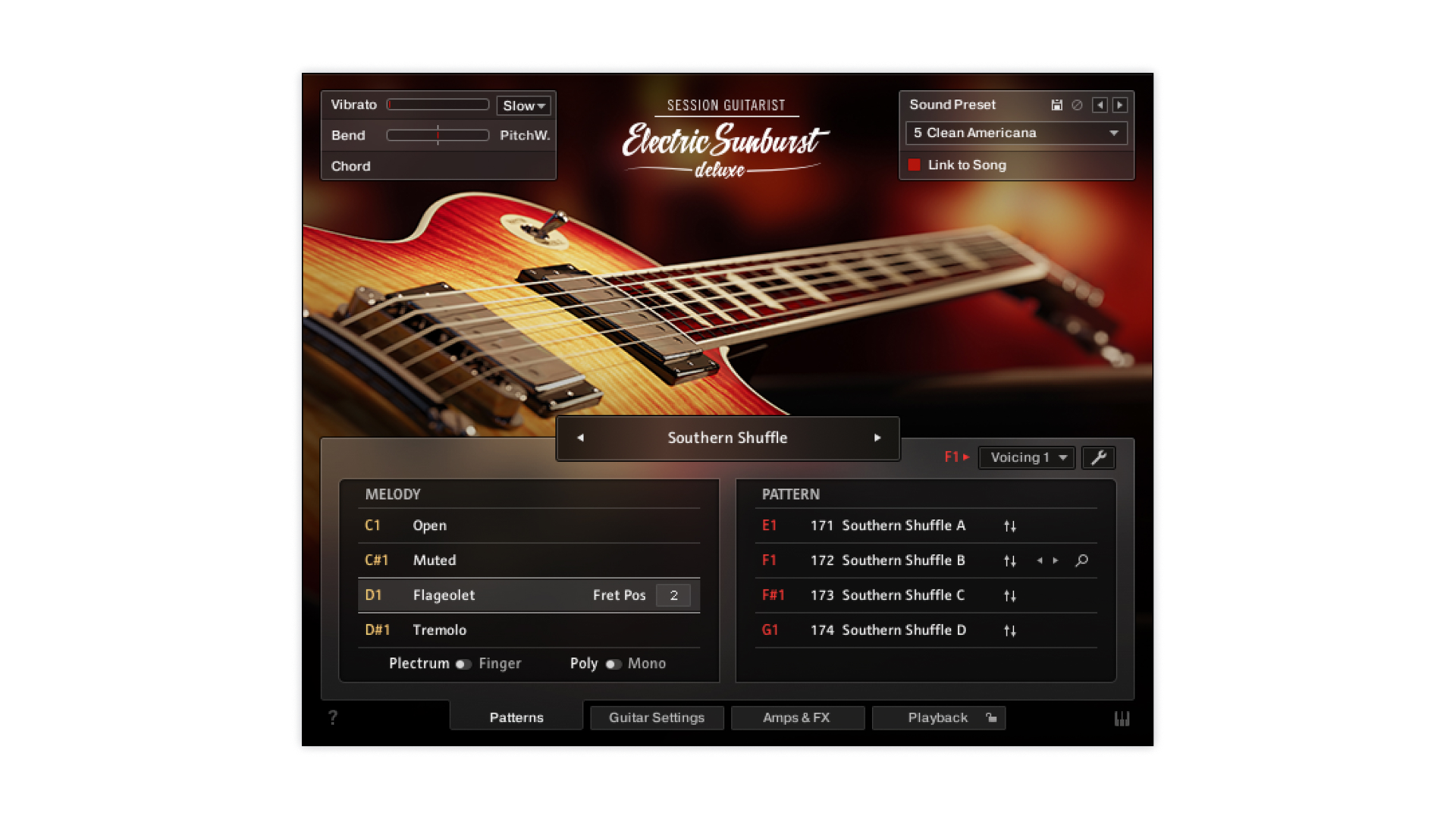 Komplete Kontrol Session Guitarist Electric Sunburst Deluxe chitarra