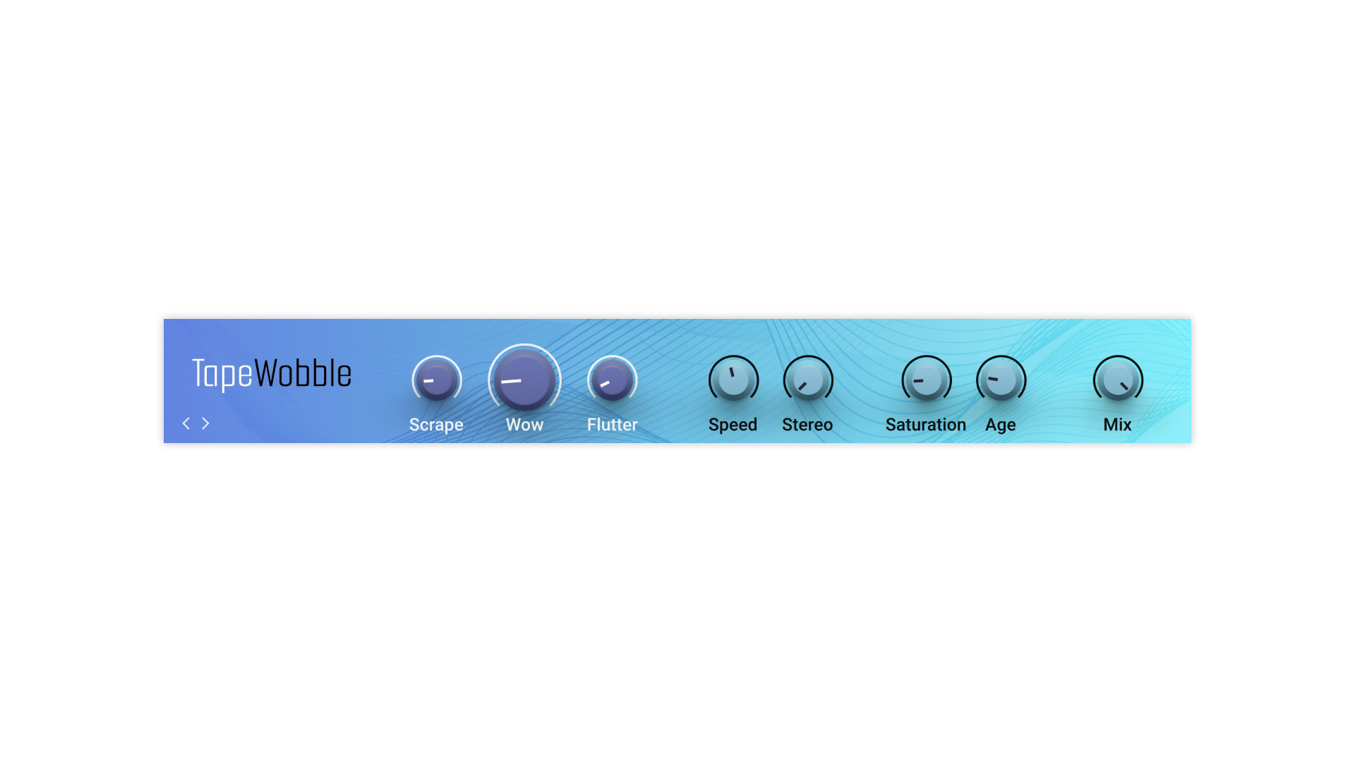 Komplete Kontrol Tape Wobble plugin effetto nastro modulazione