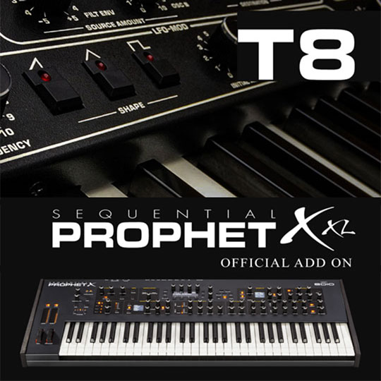 Sequential Prophet X T8 Add-On Pack espansione suoni