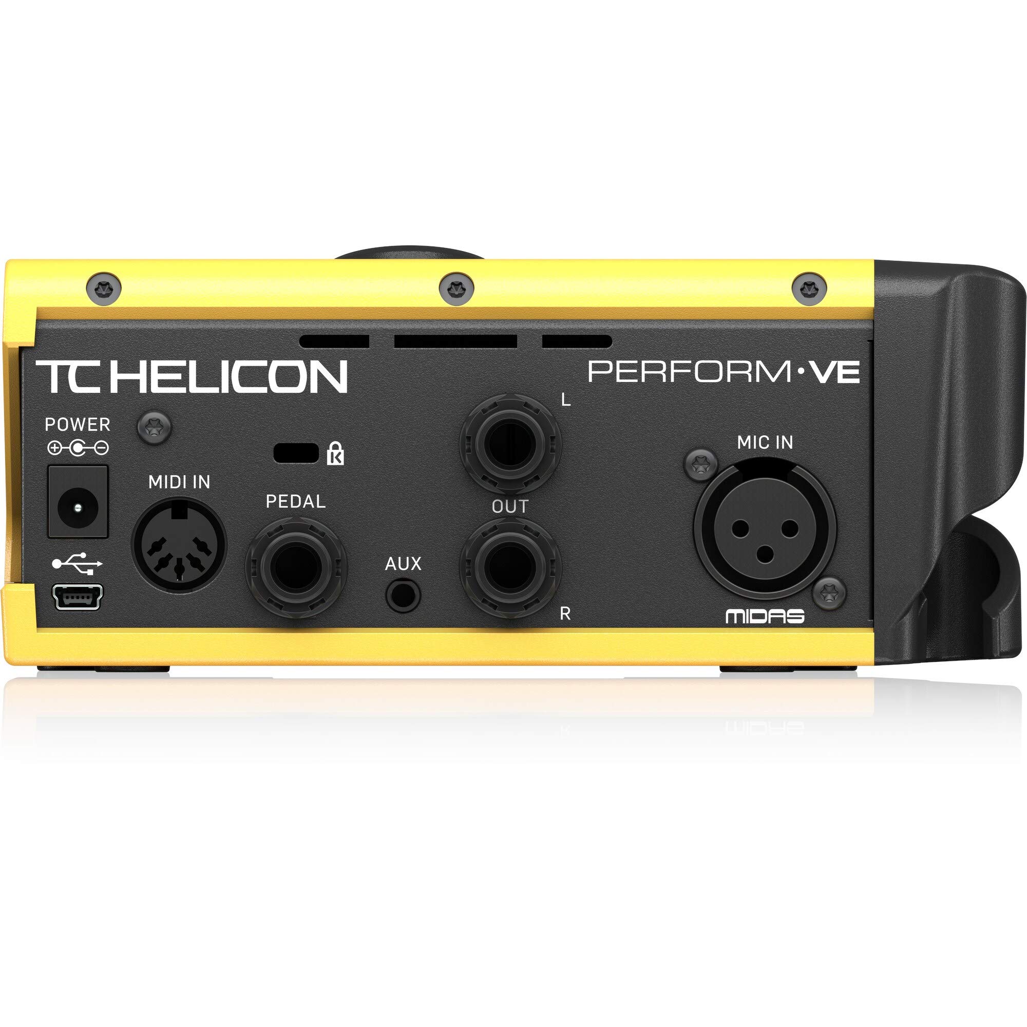 TC Helicon Perform-VE processore vocale con asta microfono