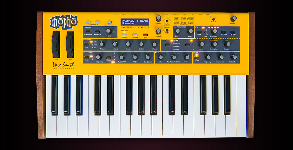 Sequential Mopho Tastiera Synth Analogico