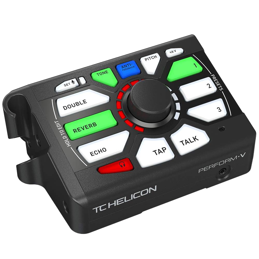 TC Helicon Perform-V processore vocale con anti-feedback