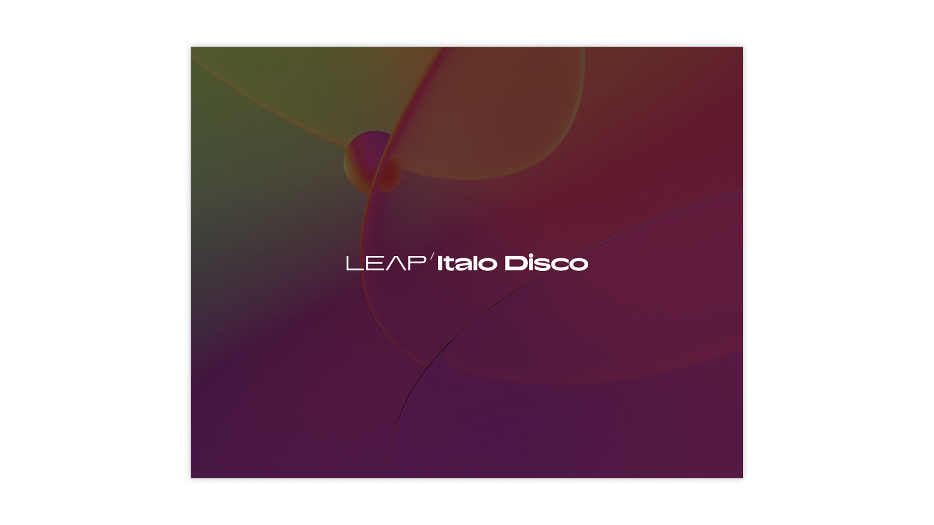 Komplete Kontrol Italo Disco expansion Leap anni 80