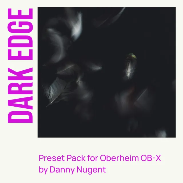 GForce Oberheim OB-X Dark Edge preset synth