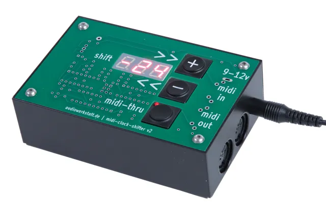 audiowerkstatt midi-clock-shifter v2 sincronizzatore MIDI slave