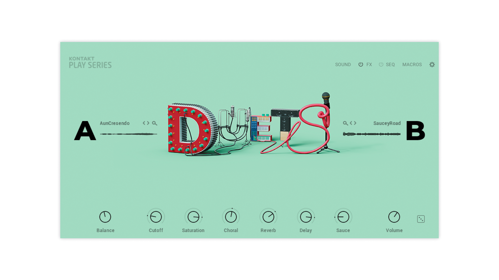 Komplete Kontrol Duets strumento Play Series voci