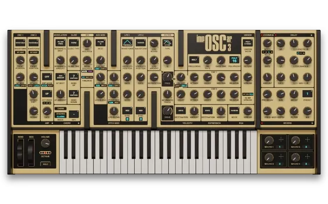 GForce impOSCar3 plugin synth analogico