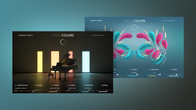 Komplete Kontrol Colors Bundle piano vocal keys