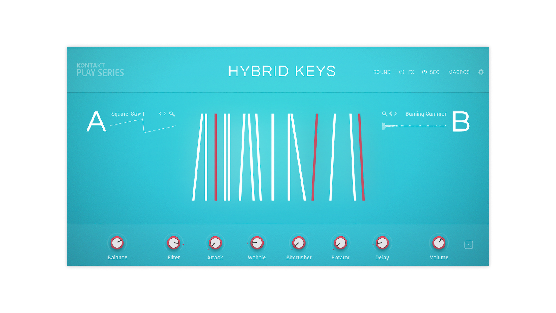 Komplete Kontrol Hybrid Keys piano virtuale licenza Play Series