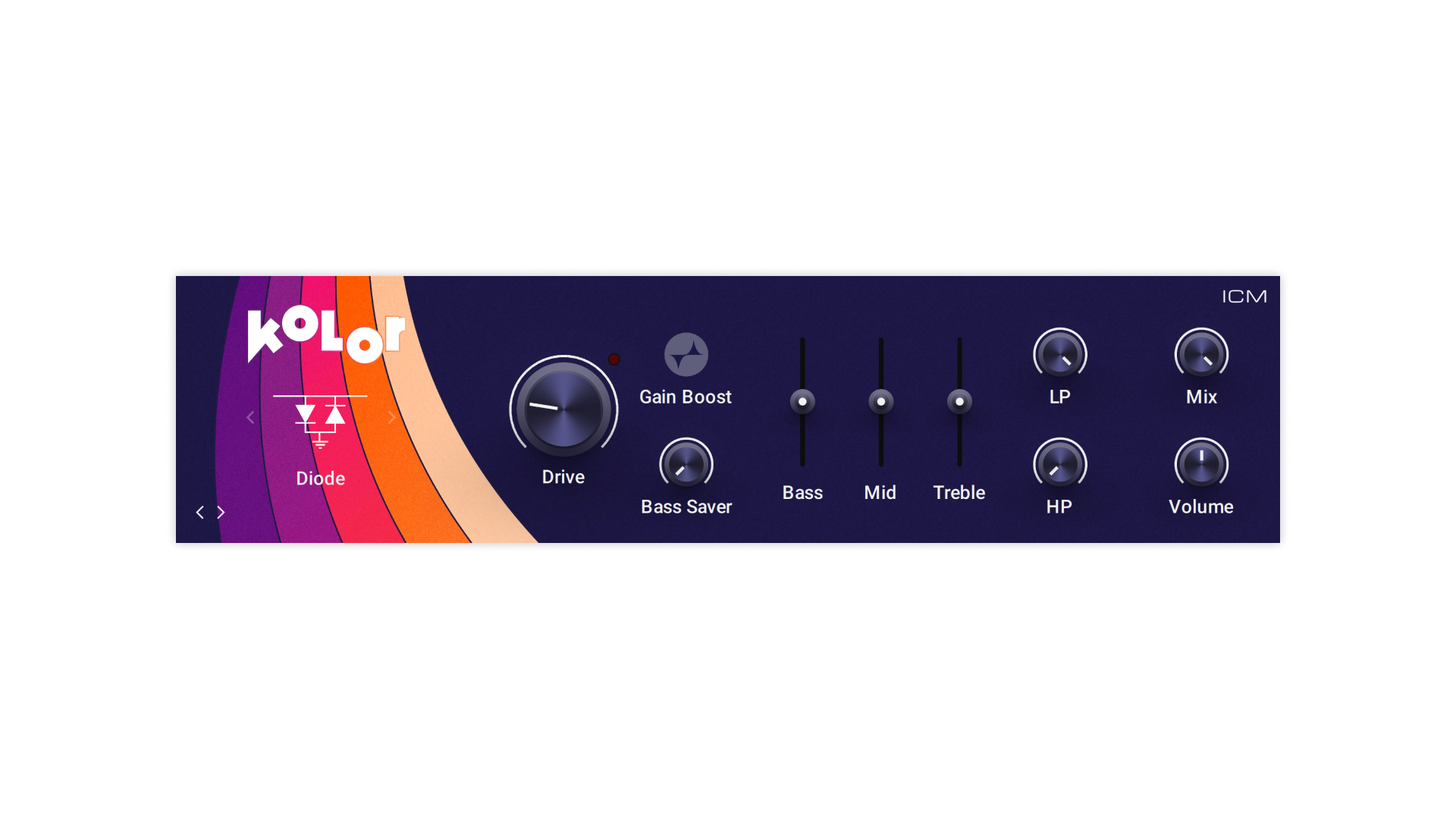 Komplete Kontrol Kolor effetto distorsione nastro