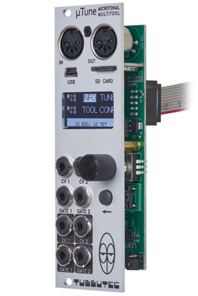 Tubbutec µTune modulo eurorack quantizer MIDI