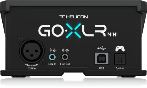 TC Helicon GoXLR Mini mixer streaming USB