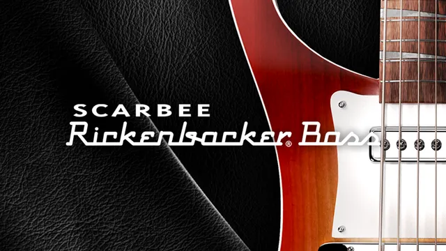 Komplete Kontrol Scarbee Rickenbacker basso elettrico