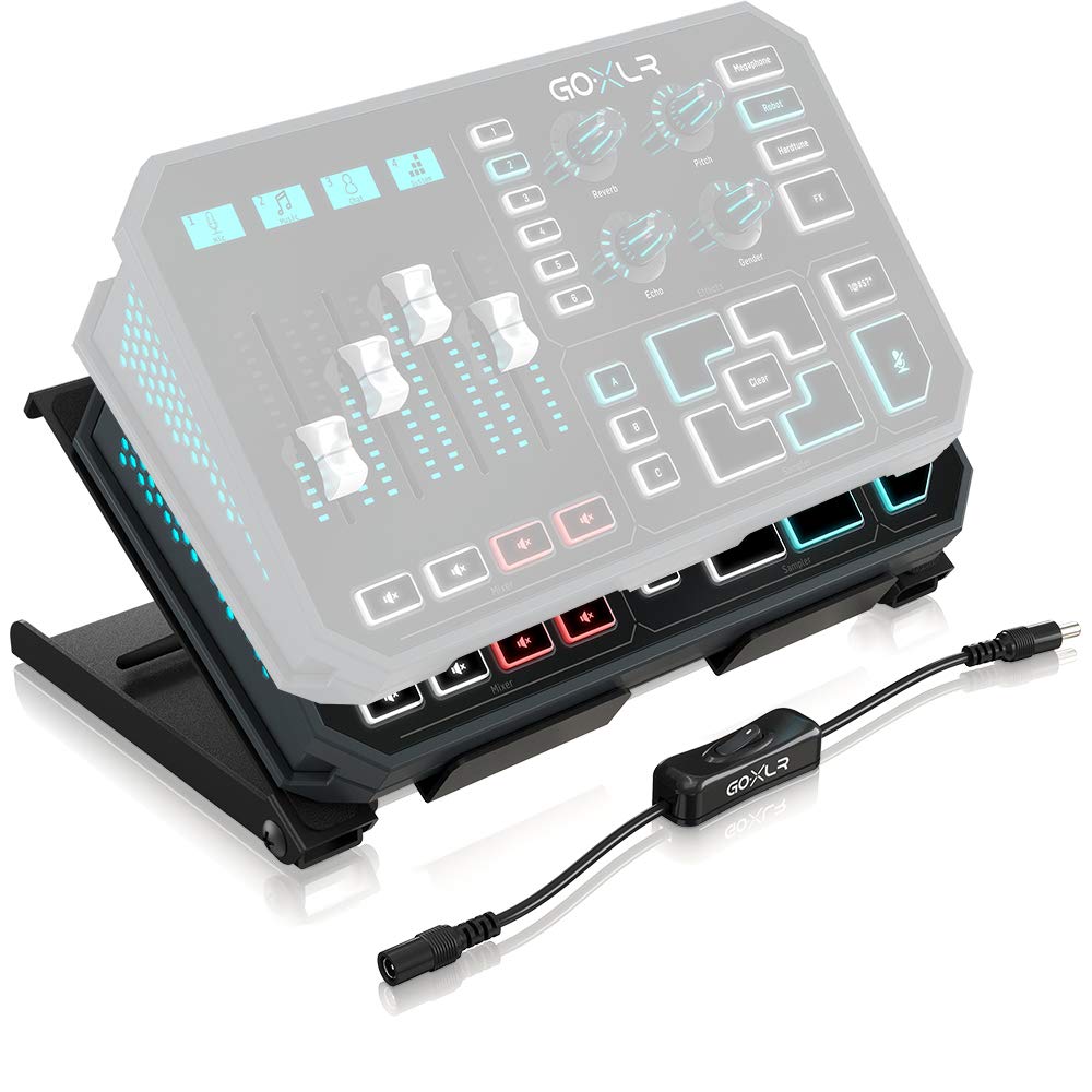 TC Helicon GoXLR Regular Desk Stand supporto metallo 4 angoli