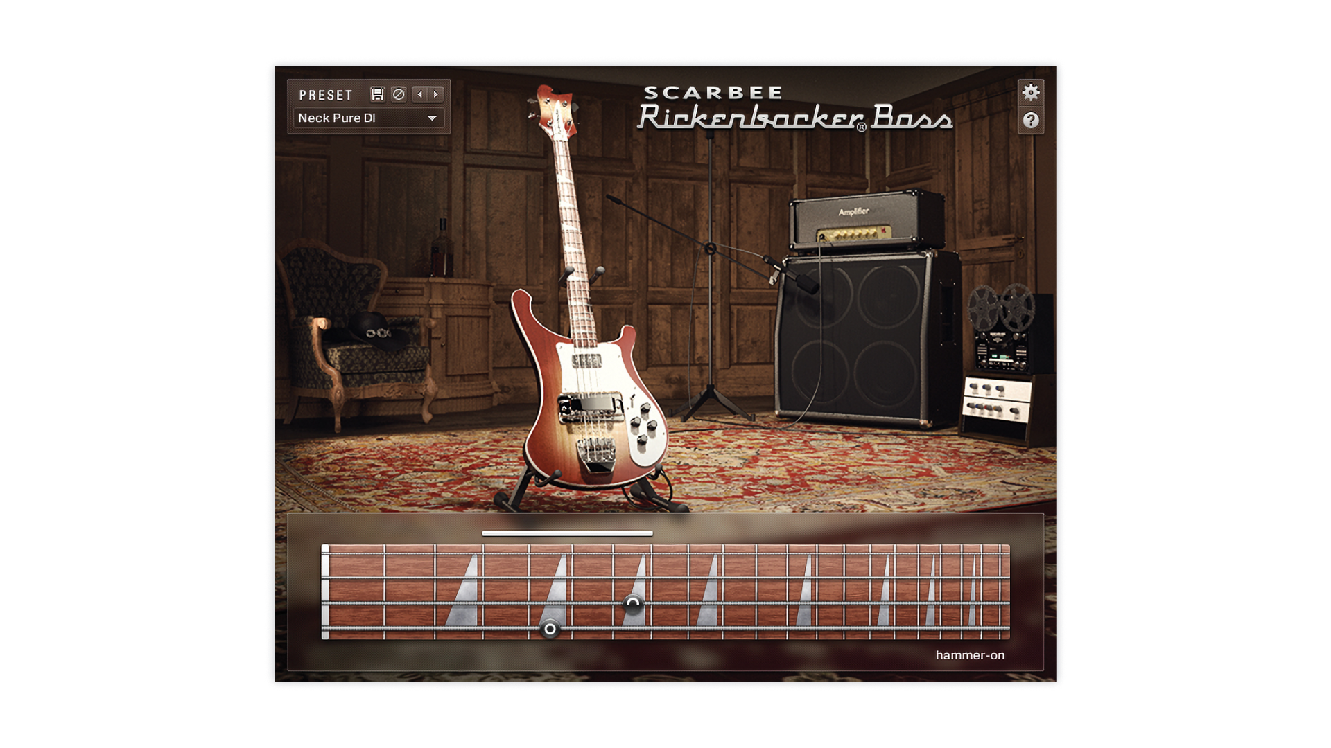 Komplete Kontrol Scarbee Rickenbacker basso elettrico