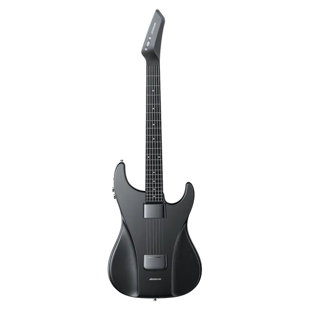 Aeroband Guitar chitarra digitale in silicone nera travel
