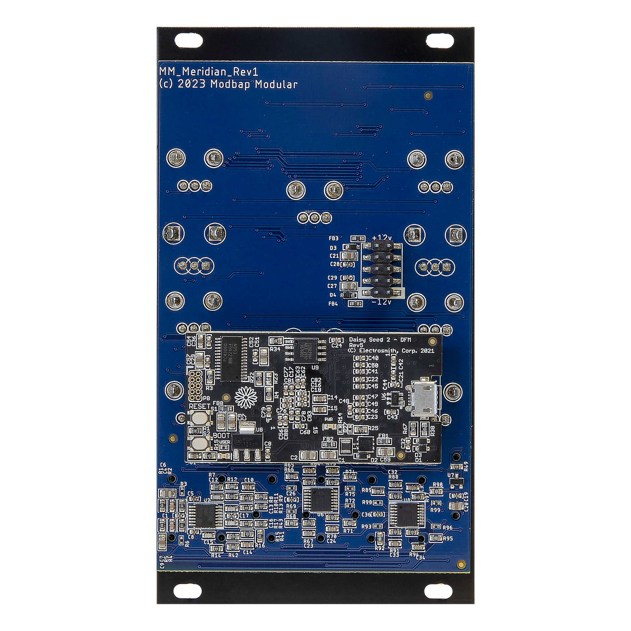 Modbap Meridian modulo eurorack stereo 14HP filtro doppio