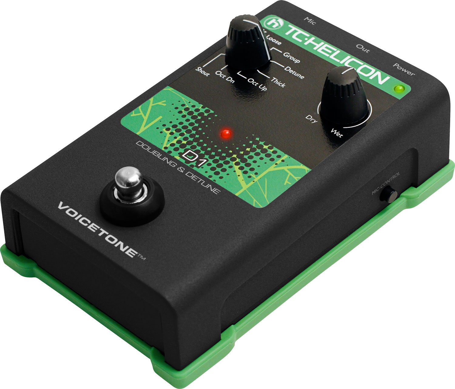 TC Helicon VoiceTone D1 pedale voce raddoppio
