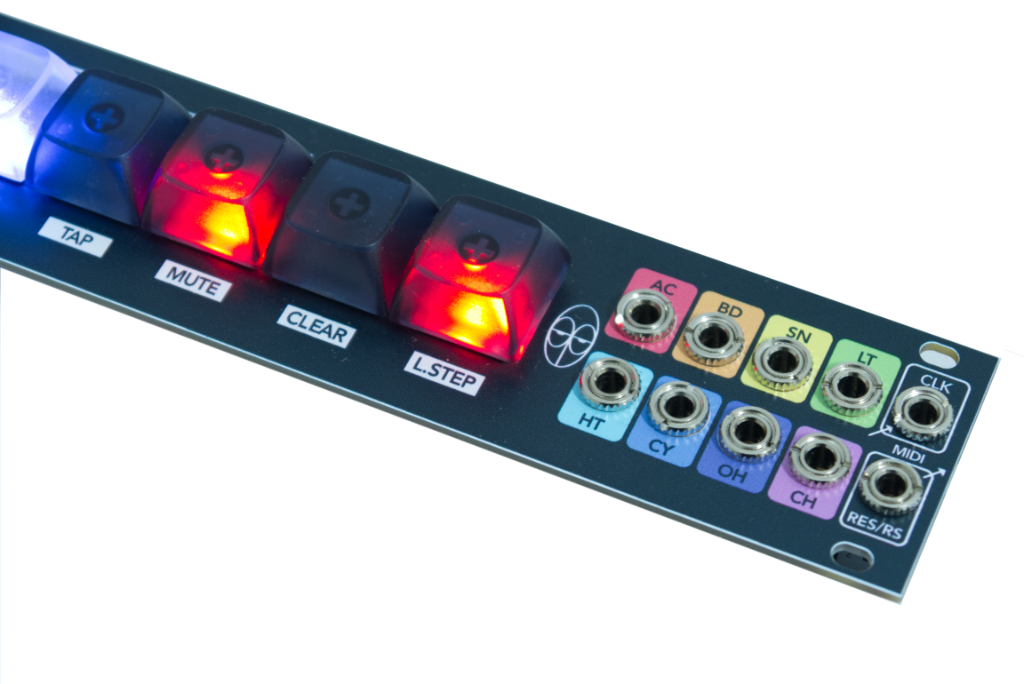 Tubbutec Drummertime sequencer eurorack batteria live