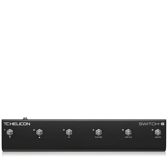 TC Helicon Switch-6 footswitch 6 interruttori con cavo TRS