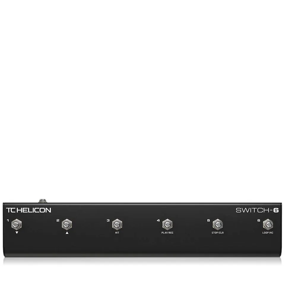 TC Helicon Switch-6 footswitch 6 interruttori con cavo TRS