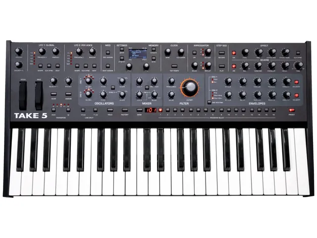 Sequential Take 5 Tastiera Synth Analogico Compatto